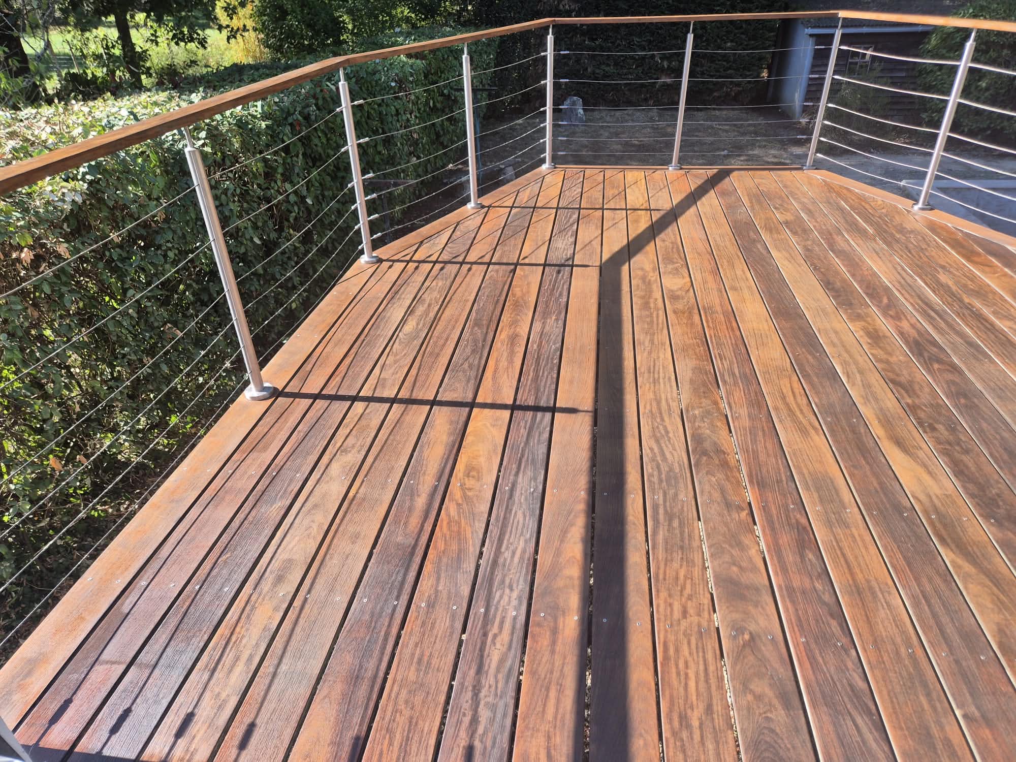 Terrasse après intervention