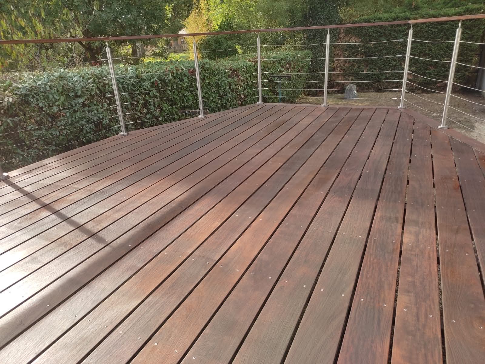 Terrasse après intervention
